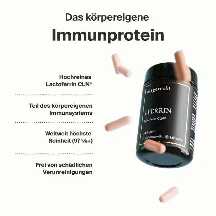 Hochreines Lactoferrin CLN - Das körpereigene Immunprotein